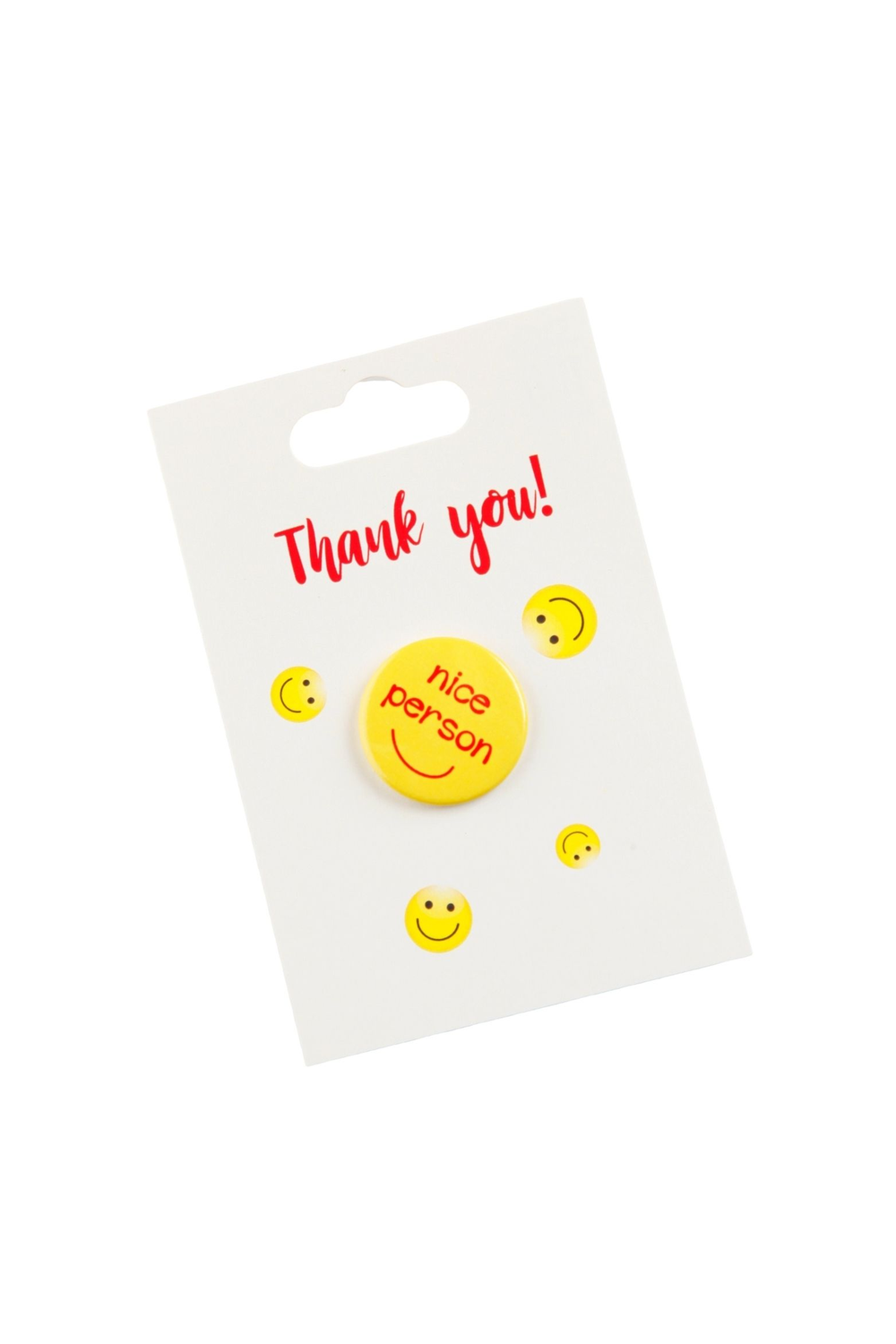 NICE PERSON rinnamärk