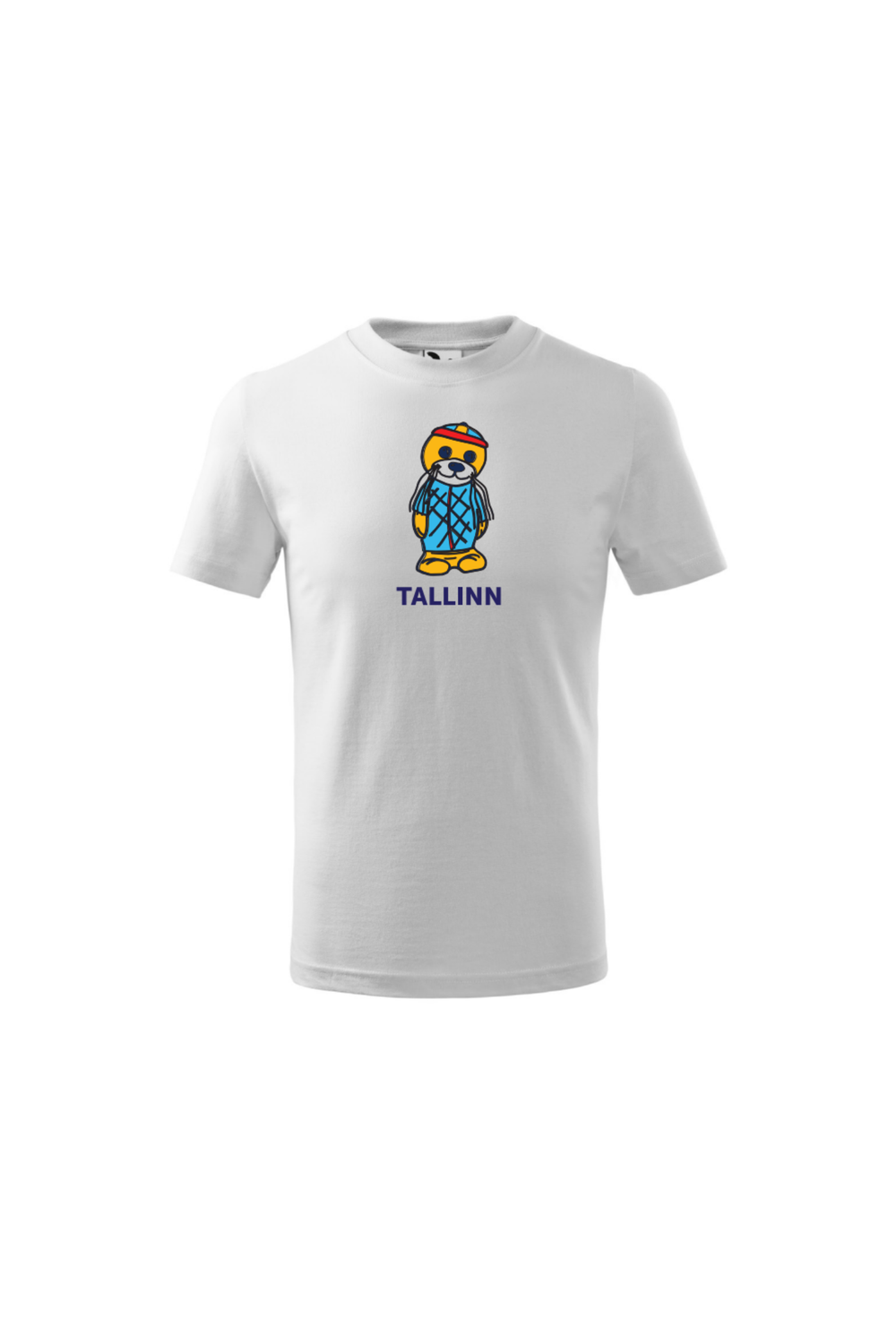 VIDRIK valge t-särk lastele