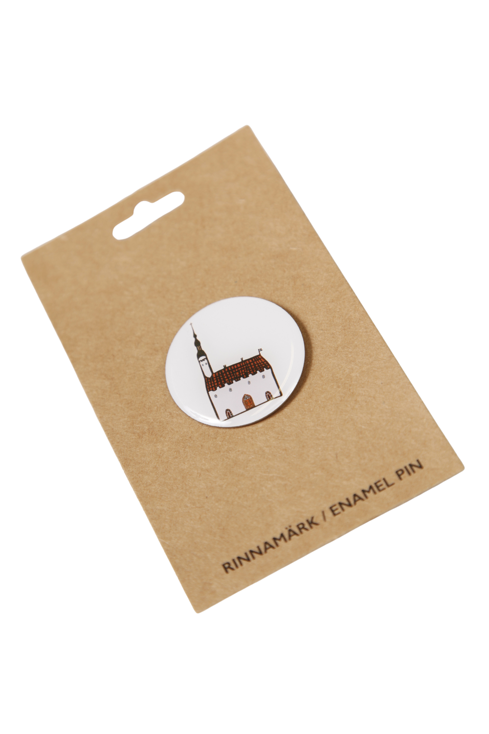 Raekoja hoonega rinnamärk