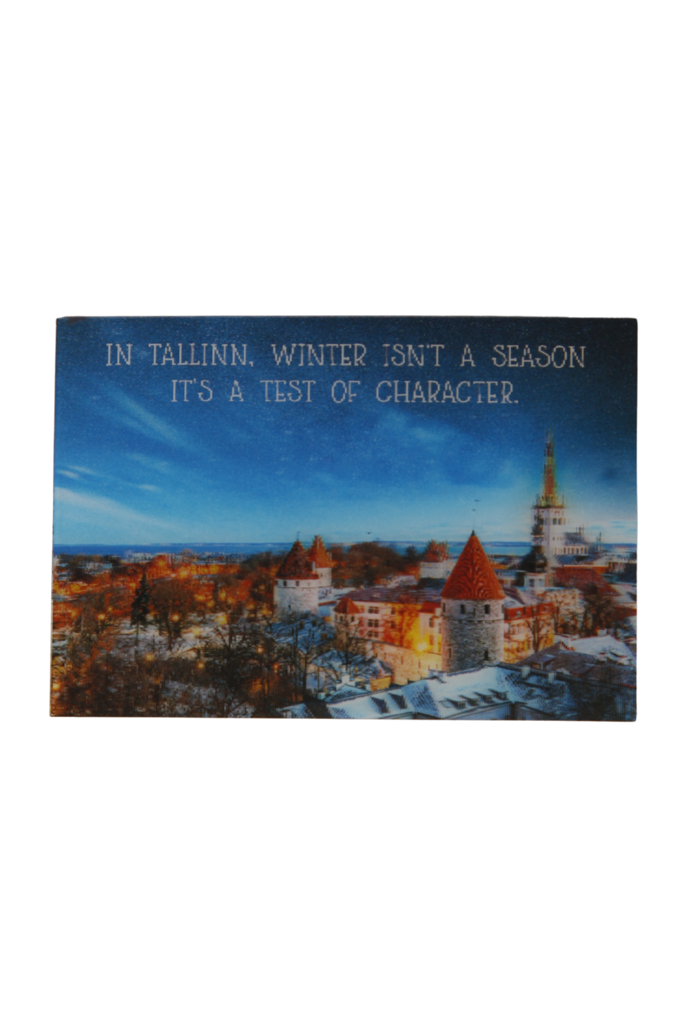 Vanalinna vaatega magnet