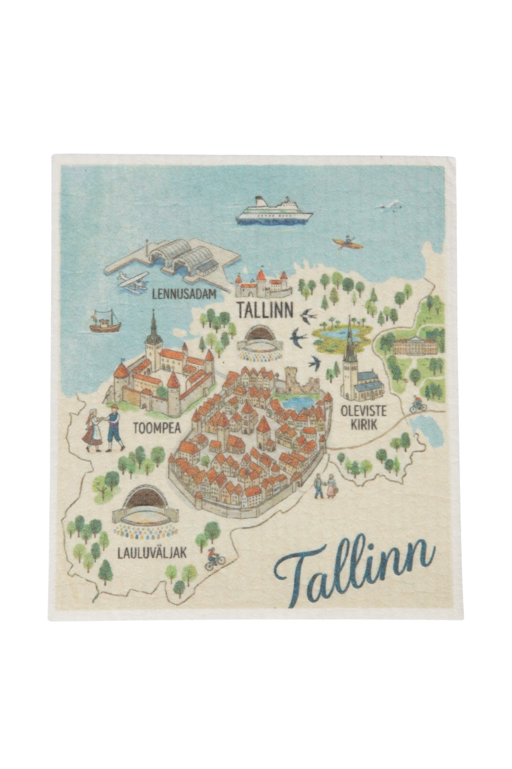 Nõudepesulapp Tallinna kaardiga