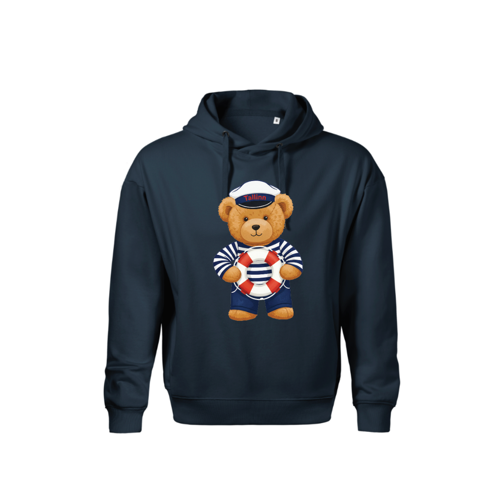 KAPTEN KARU tumesinine kapuutsiga pusa