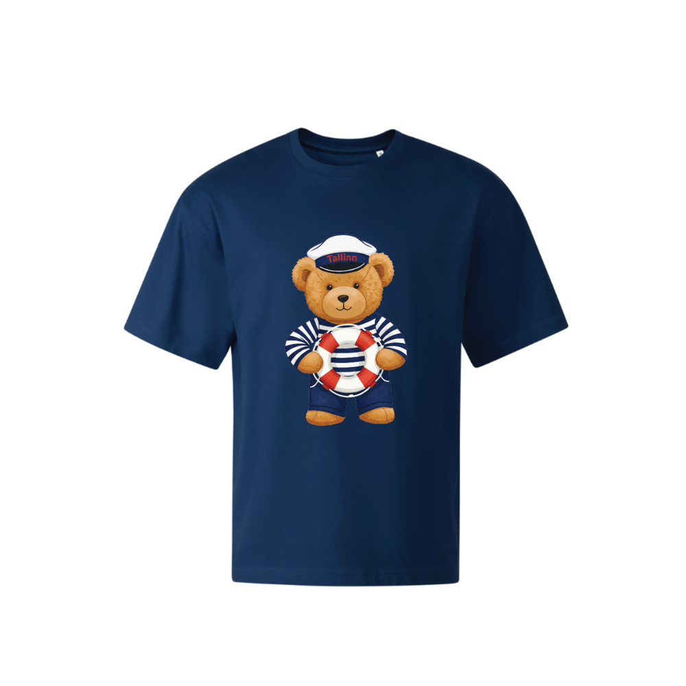 KAPTEN KARU tumesinine t-särk